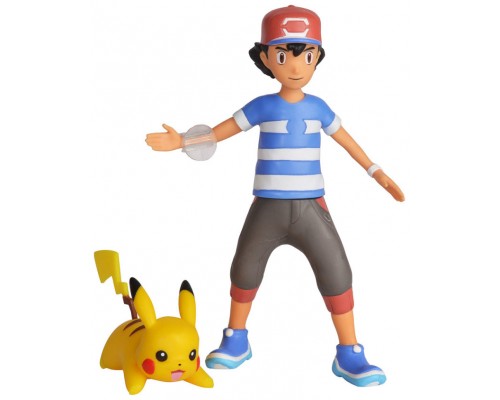 Figura jazwares pokemon heroe con mecanismo