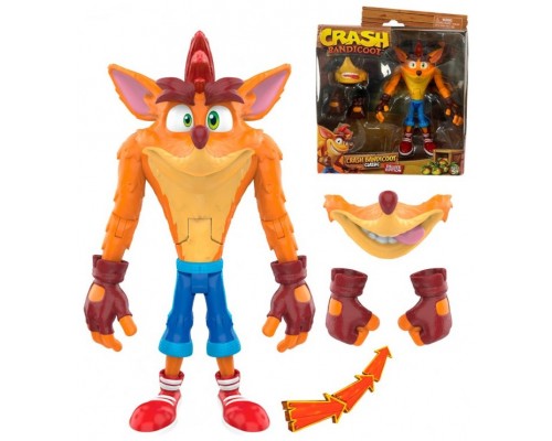 Figura articulada 15cm crash bandicoot