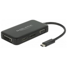 Delock Adaptador USB Type-CT para un monitor VGA,