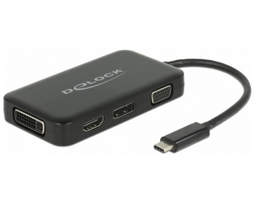 Delock Adaptador USB Type-CT para un monitor VGA,