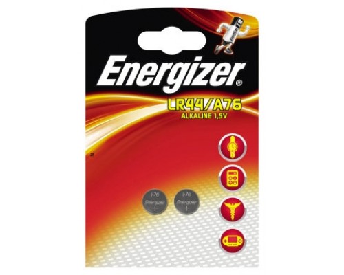 BLISTER 2 PILAS DE BOTON MODELO A76/LR44 ENERGIZER 639317