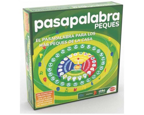 Juego mesa bizak pasapalabra peques pegi