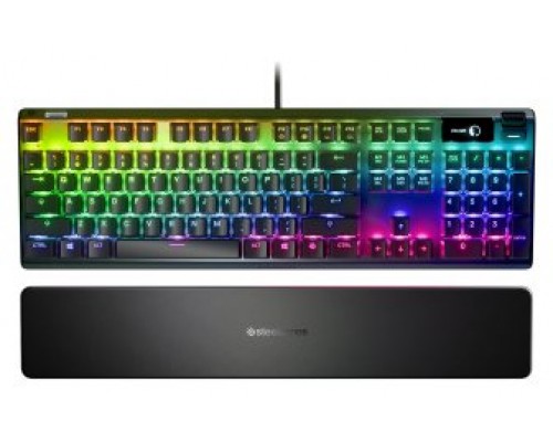 Steelseries APEX PRO teclado USB QWERTY Inglés del Reino Unido Negro