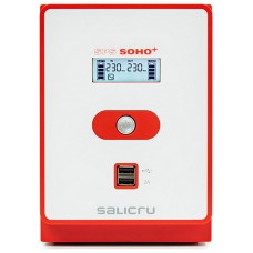 SALICRU SPS 2200 SOHO+ IEC – SISTEMA DE ALIMENTACIÓN ININTERRUMPIDA (SAI/UPS) DE 2200 VA LINE-INTERACTIVE Y CON DOBLE CARGADOR USB