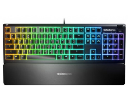 TECLADO STEELSERIES APEX 3 (PORTUGUES) (64804)