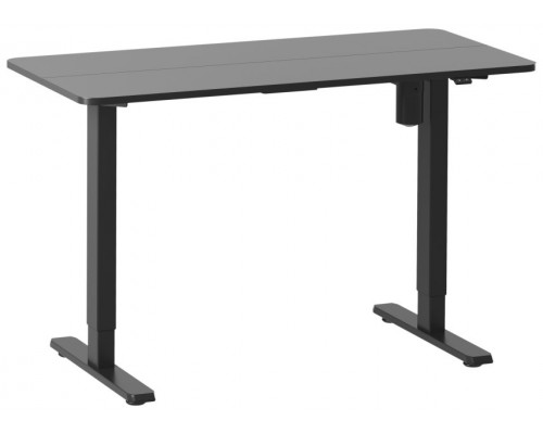 MESA ELECTRICA ERGONOMICA ALTURA REGULABLE  TABLERO NEGRO 120X60  COLOR ESTRUCTURA NEGRO CONTROL TACTIL ALTURA DESDE 68CM-118CM