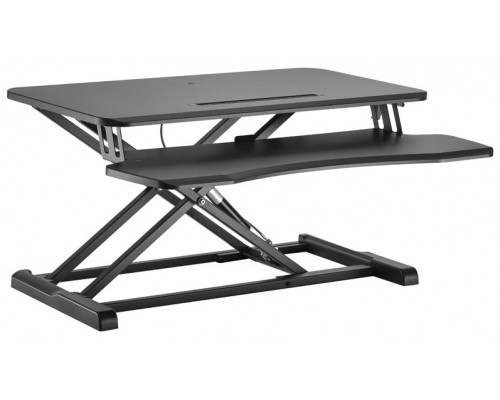 SOPORTE ERGONOMICO DE MESA PARA PC / MONITOR Y TECLADO ALTURA AJUSTABLE