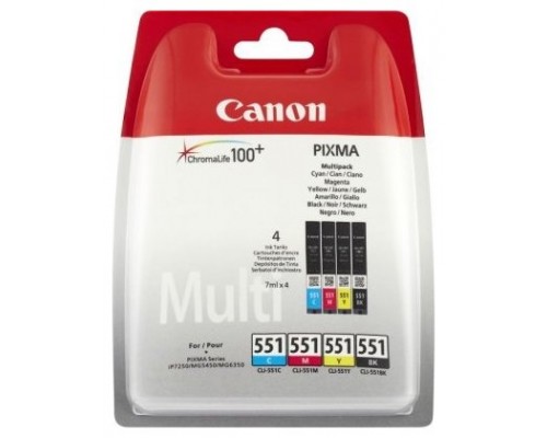 Multipack canon cli - 551 c m a