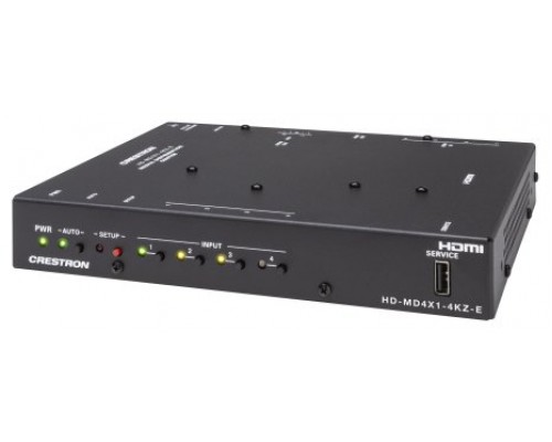 CRESTRON 4X1 4K60 4:4:4 HDR AV SWITCHER (HD-MD4X1-4KZ-E) 6511306