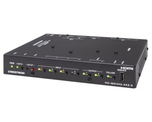 CRESTRON 4X2 4K60 4:4:4 HDR AV SWITCHER (HD-MD4X2-4KZ-E) 6511307