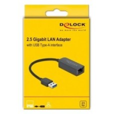 Delock Adaptador USB 3.1 A macho RJ45 2,5 Gigabit