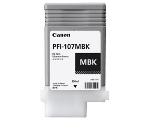 Cartucho canon pfi - 107mbk negro pigmentado ipf670