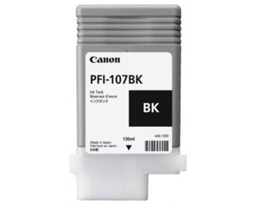 Cartucho canon pfi - 107bk negro ipf670 ipf680