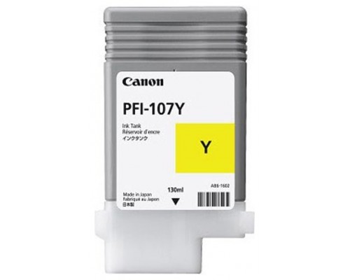 Cartucho canon pfi - 107y amarillo ipf670 ipf680