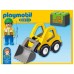 Playmobil 1.2.3 excavadora pala