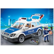 Playmobil policia coche policia con luces