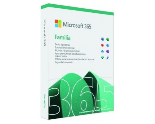 MICROSOFT 365 FAMI 6U 1A