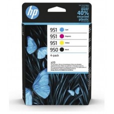 HP950 TINTA HP NEGRO 950 CYM  951 PACK (6ZC65AE)