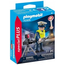 Playmobil policia con radar