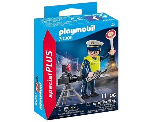 Playmobil policia con radar