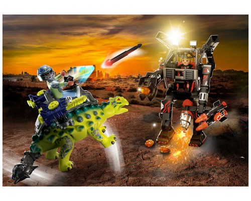 Playmobil saichania: defensa del luchador