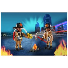 Playmobil duopack bomberos