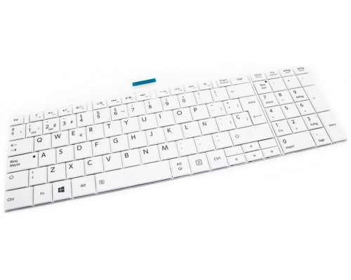 Teclado Toshiba Satellite C850 Blanco