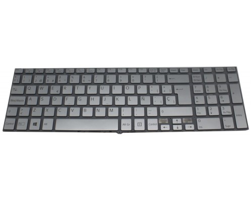 Teclado Sony SVF15 FIT 15E Plata