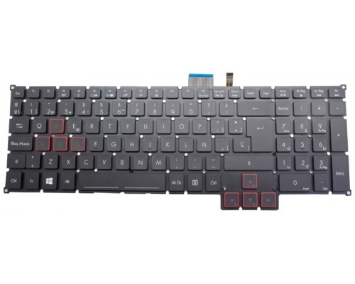 Teclado Acer Predator G5 G7 G9 Retroiluminado