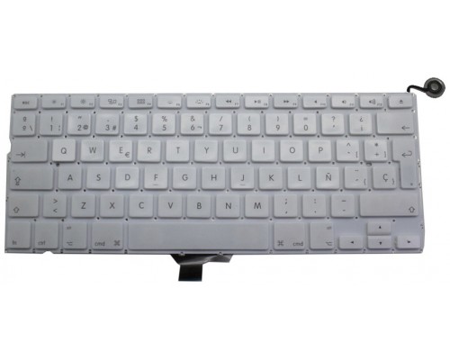 Teclado Apple MacBook A1342 Blanco