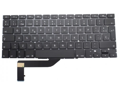 Teclado Apple MacBook A1398 Negro