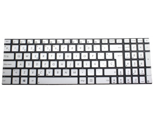 Teclado Asus N56 G550 Plata