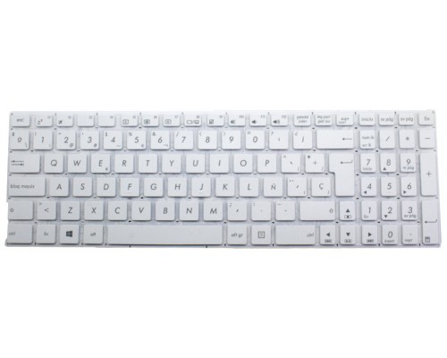 Teclado Asus X756U A556UV Z550 Blanco