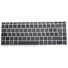 Teclado HP ProBook 430 440 445 G5 Zhan 66 Pro G1 Plata