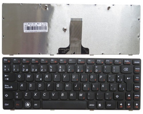 Teclado Lenovo G470 Negro