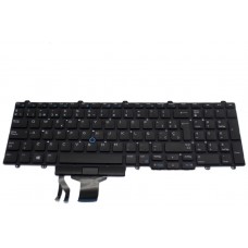 Teclado Dell E5550 Negro Retroiluminado