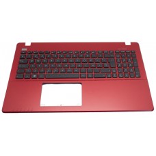 Teclado Asus F550C F552 X552 Negro Con Marco Rojo