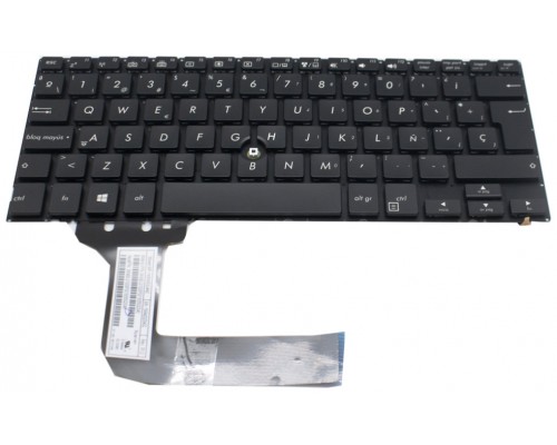 Teclado Asus Pro Advanced BU201 Retroiluminado Negro