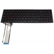 Teclado Asus GL552 ZX50J/XJ Retroiluminado Teclas Rojas