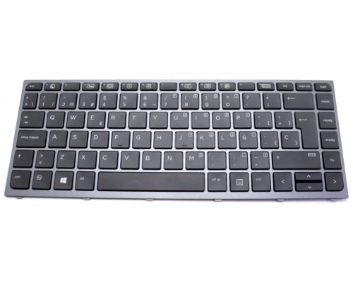 Teclado HP Zbook Studio G3 Retroiluminado Backlight con Marco Negro