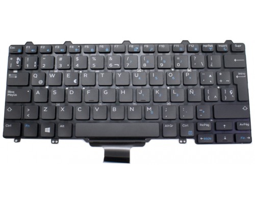 Teclado Dell Latitute E5270 Negro