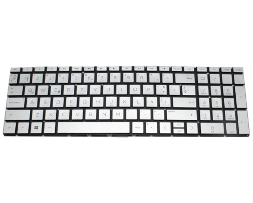 Teclado HP Pavilion 15-DA Plata Retroiluminado Backlight