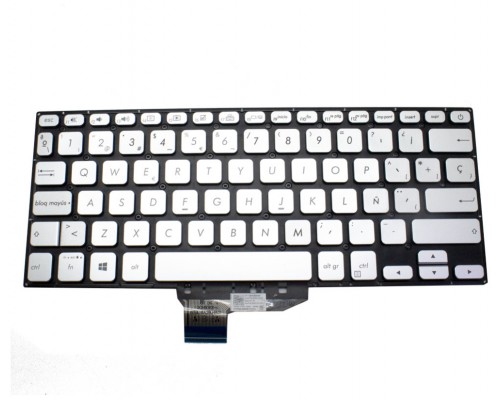 Teclado Asus X430 Plata Retroiluminado Backlight