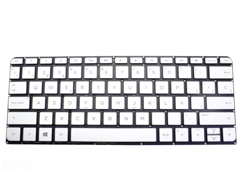 Teclado HP Spectre 13-V Plata Retroiluminado Backlight