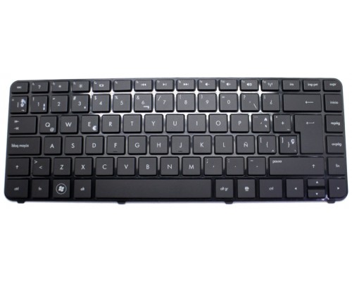 Teclado HP DV4-3000 con Marco Negro