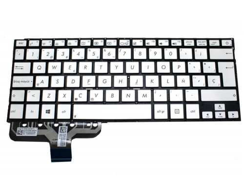 Teclado ASUS UX301 Plata Backlight