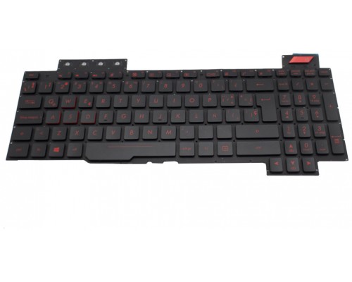 Teclado ASUS FX63 FX503V Teclas Rojas Backlight