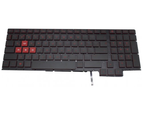 Teclado HP OMEN15 15-CE Teclas Rojas Backlight