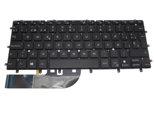 Teclado Dell XPS13 Negro Backlight