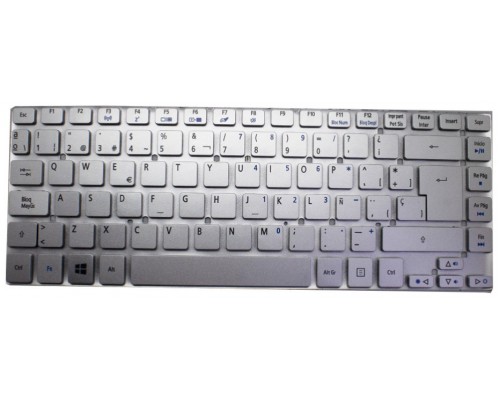 Teclado Acer Aspire 3830 3830G 3830T 3830TG 4755 4755G Plata